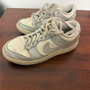 Nike Women's Sneakers in Light Blue and Cream